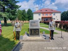 Jednotky VePBA na spomienkovej slvnosti v Polomke