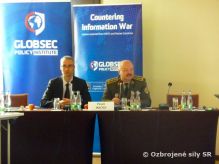 Generlporuk Macko na konferencii Countering Information War