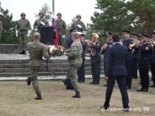 Krajsk oslavy 74. vroia SNP na vrchu Roh v obci Lubina