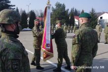 Zmena vo velen samohybnho delostreleckho oddielu